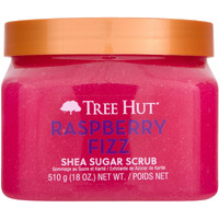 Tree Hut Raspberry Fizz Shea Sugar Scrub | Exfoliating Body Scrub Removes Dead, Dry Skin For A Soft & Hydrated Feel | Nourishing Essential Body Care | 18 Fl Oz.