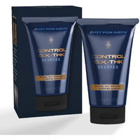 Just For Men Control Gx + Thk Thickening Shampoo With Grey Reduction, Shampoo For Thinning Hair With Alpha Keratin, Thickens Hair Up To 20%, Works With Every Hair Texture, 4 Oz