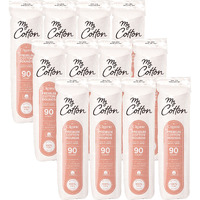 My Cotton Premium Cotton Rounds Bulk (1080 Count) | Makeup Remover Pads, Hypoallergenic, Lint-Free | 100% Pure Cotton