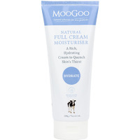 Moogoo Natural Full Cream Moisturizer - Ultra-Hydrating Repair For Dry, Itchy, Sensitive Skin - Suitable For Face, Body & All Ages, 200G/7 Oz