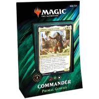 Magic: The Gathering Commander 2019 Primal Genesis Deck | 100-Card Ready-To-Play Deck | 3 Foil Commanders