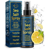 O Naturals Sea Salt Spray For Men - 8 Oz, Citrus Ocean Splash - Hair Texturizing & Wavy Hair Product