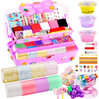 Lokuc Nano Tape Bubble Kit For Kids, 8 Rolls Nano Tape Squishy Maker Kit With Box, Nano Bubble Tape Kit With Syringe Instruction, Girl Boy Christmas Birthday Gifts Suitable For 3, 4, 5, 6, 7 Years Old