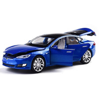 Minitoy Toy Car Model S Alloy Model Cars Pull Back Vehicles 1/32 Scale Car Toys For Toddlers Kids(Blue)
