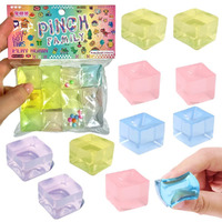 12Pcs Ice Cube Stress Balls - Party Favors Gifts For Kids Adults, Funny Fidget Stress Ball, Squeezy Sensory Cubes, Soft Squishies Anxiety Toys For Kids And Adults With Adhd And Autism