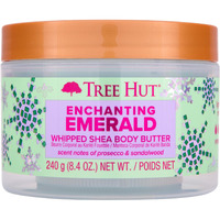 Tree Hut Enchanting Emerald Whipped Shea Body Butter | Long-Lasting Hydration Leaves Skin Feeling Soft & Moisturized | Limited Edition Holiday | 8.4 Fl Oz.