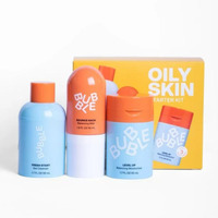 Bubble Skincare 3-Step Balancing Bundle, For Normal To Oily & Combo Skin, Set Of 3