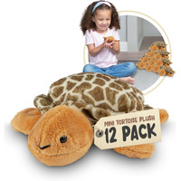 Forest And Twelfth Kids Forest And Twelfth Stuffed Animal Mini Tortoise Plush Toys, 12 Pack Stuffed Animal Plush Toys Party Favors And Goody Bags, Classroom Treasure Box Prizes, Stocking Stuffers