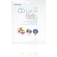 Memorex Cd/Dvd Labels 120-Pack, White