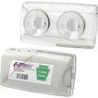Zeyitian Ez Pass Holder With Super Strong Suction Cups For Windshield. Ezpass Holder Toll Pass Transponder Ipass Holder (Ez Pass Holder, 1Pack)