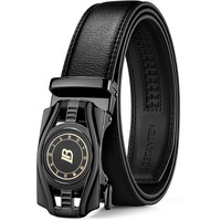 Bostanten Mens Belt Leather Ratchet Belt For Men Dress And Casual With Adjustable Buckle, Trim To Fit