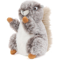 Dododola Dog Toys Plush Squirrel Stuffed Animals Chew Toy Soft Squeaky Gift For Small Medium Big Large Dogs Pet