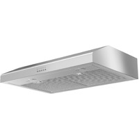 500 Cfm Range Hood 30 Inch, Under Cabinet Range Hood For Duct/Ductless Convertible, Stainless Steel Kitchen Stove Vent Hood With 3 Speed Kitchen Exhaust Fan And Two Bright Energy-Saving Led Light