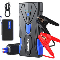 Autoone 6000A Car Battery Jump Starter Up To All Gas & 12L Diesel Engine, Car Battery Jumper Starter Portable 12V Jump Box With Usb Output, Storage Case, Led Flashlight