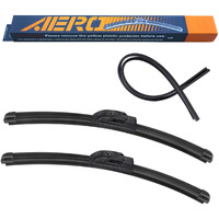 Aero Voyager 26 "" + 19 "" Windshield Wipers, Premium All-Season Automotive Replacement Wiper Blades With Extra Rubber Refills + 1-Year Warranty (Pack Of 2)