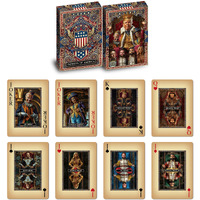 Asvp Shop Trump Playing Cards - Family & Allies - Premium Collectors Deck Featuring Donald Trump, Melania, Ivanka, Elon Musk, J.D. Vance & The Jokers Biden & Kamala Harris - Perfect For Poker Nights