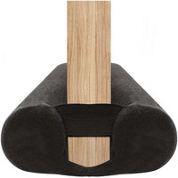 Bksai Door Draft Stopper For Doors No Adhesive Draught Excluder Under Door Wind Blocker For Bottom Of Door,Reduce Noise Draught Excluder Sweep Sound Proof (29-35In / Distance Under The Door 2In)
