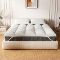 Extra Thick Fitted Mattress Topper - Twin Size | Soft & Cooling Pillow Top Mattress Pad & Protector | Bed Topper For Back Pain, Straps Stretch 6"" To 22"" Deep
