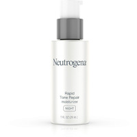 Neutrogena Rapid Tone Repair Night Cream With Retinol, Vitamin C And Hyaluronic Acid - Anti Wrinkle Face And Neck Moisturizer - Vitamin C, Retinol, Glycerin, Hyaluronic Acid, 1 Fl. Oz