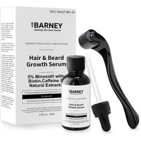 5% Minoxidil Hair And Beard Growth Serum - Natural Extracts, Biotin & Caffeine - Promotes Stronger, Thicker, Fuller Hair And Beard Growth - For Men And Women