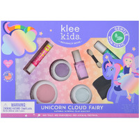 Luna Star Naturals Klee Kids Deluxe Play Makeup Kit. Gentle And Non-Toxic. Made In Usa. (Unicorn Cloud Fairy)