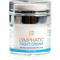 Bruizex Lymphatic Drainage Face Cream, Anti-Aging, Moisturizing & Rejuventating Night Cream, Daily Facial Lymphatic Drainage For Face & Neck, Natural Essentials Oil Infused Face Lotion, 1.7 Fl Oz