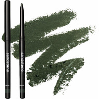 Sandstone Scandinavia Green Waterproof Eyeliner Pencil - Vegan Hypoallergenic Eyeliner For Sensitive Eyes - Smudge Proof Gel Eyeliner Green - Anti-Aging Properties Hypoallergenic Makeup
