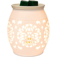 Scentsationals Wax Melt Warmer, Wax Warmer For Scented Wax Melts - Boho Collection Rococco - Candle Wax Melter For Fragrance Cubes And Tarts