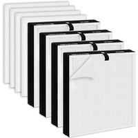 Cleangela Hy4866 Air Purifier Replacement Filter 4-Set: Compatible With Morento Hy4866, Westhey Hy4866 And Yiou M1 Air Cleaner Purifiers- 4-Pack True Hepa Activated Carbon Filters + 4-Pack Pre-Filters