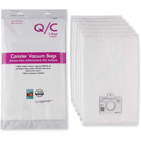 6 Style Q/C 53292 Hepa Filtration Bags. Compatible With Kenmore Elite, Intuition, Progressive, 200 400 600 700 800 Series Canister Vacuum Cleaners. Replaces Part # 5055 50104 50557 50558 53291 (White)
