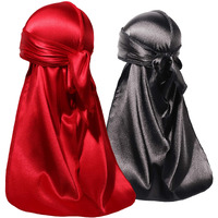 Forcewave 2 Pcs Silky Satin Baby Durags For Boys Girls Infant