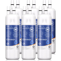 Stokk Edr1Rxd1 Water Filter Replacement Compatible With Everydrop Filter 1, Edr1Rxd1B, Whirlpool W10295370A, P8Rfwb2L, P4Rfwb, P5Wb2L, 46-9081, 46-9930, Rw001 Refrigerator Water Filter, 6 Pack