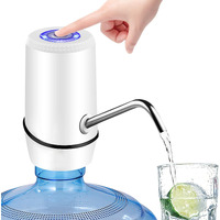 Water Dispenser For 5 Gallon Bottle, Electric Water Pump For 5 Gallon Jug With Switch And Usb Charging, Portable Automatic Water Jug Dispenser For Camping, Travel, Home, Kitchen, Office