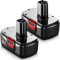 Fhybat 2 Packs 4.5Ah Ni-Mh Diehard 19.2V C3 Battery Replacement For Craftsman 19.2 Volt Batteries 315.Pp2011 315.Pp2020 315.113753 130279005 1323903 11375 315.115410