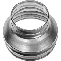 6"" To 5"" Inch Duct Reducer Round Reducer Duct Fitting Pipe Increaser Reducer Made From Galvanized Steel (Drain, Waste And Vent) Reducing Coupling (Metal, 6 To 5 Inch)