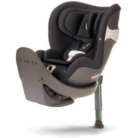 Cybex Sirona S With Convertible Car Seat, 360 Rotating Seat, Rear-Facing Or Forward-Facing Car Seat, Easy Installation, Sensorsafe Chest Clip, Instant Safety Alerts, Urban Black