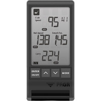 Prgr Hs 130-A Portable Golf Launch Monitor | Doppler Radar Measures Club & Ball Speed, Smash Factor, Total & Carry Distance | Tracks Swing Speed Training Aids