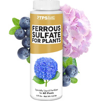 Ferrous Sulfate For Plants, Complete Iron And Sulfur Supplement For Healthy Growth, 8 Oz (250Ml)