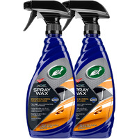 Turtle Wax 53878 Ice Spray Wax, Ultimate High Shine Wax Finish, For Use On Car Paint, Trim And Plastics, Safe For Motorcycles, Rv's, Trucks And More, 20 Oz. (Pack Of 2)