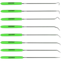 Oemtools 26526 Hook And Pick Set- 8 Piece, Pick Set Mechanic, Hook Tool, Pick Tool, Mechanics Pick Set, Automotive Pick And Hook Set, Pick Tool Set