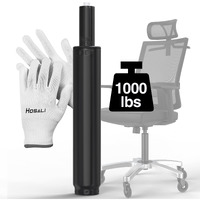 Hosali 2.5 Inch Office Chair Gas Lift Cylinder-Office Chair Replacement Parts, Heavy-Duty Gas Lift Cylinder Fits Most Chairs,Highest End Class 4 Hydraulic Pneumatic Piston,Universal Size