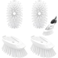 Dish Brush Refill, 4 Pack Dish Brush Replacement Head For Oxo Dish Brush, Brush Dispenser Refill Fits Soap Dispensing Handle