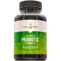 Asulabs Formula Probiotica Avanzada Con 18 Cepas Probioticas Clinicamente Seleccionadas Para Ayudar A Eliminar Los Malestares Digestivos. Para Hombres Y Mujeres. Capsulas Vegetarianas.