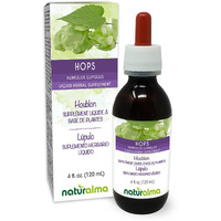 Naturalma Hops (Humulus Lupulus) Strobilus Or Cone (Female Flowers) Alcohol-Free Tincture - 4 Fl Oz Liquid Extract In Drops - Herbal Supplement - Vegan