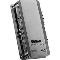 Sound Storm Laboratories Ev2.200 2 Channel Car Audio Amplifier - 200 High Output, 2-8 Ohm Stable, High/Low Level Inputs, Hook Up To Subwoofer For Bass