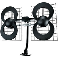 Antennas Direct Clearstream 4 Uhf Indoor Outdoor Tv Antenna, Multi-Directional, 70+ Mile Range, 4K 8K Uhd, Nextgen Tv - W/20-Inch Mast, Reflectors