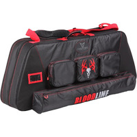 30-06 Outdoors Bloodline Signature Series Double Compound Bow Soft Case, 42 Inch, Black/Red
