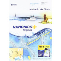 Navionics Plus Regions South Marine And Lake Charts On Sd/Msd