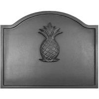 Minuteman International Pineapple Cast Iron Fireback, Large