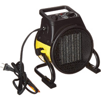 Dura Heat Euh1465 Electric Forced Air Heater With Pivoting Base 5,120 Btu, Yellow